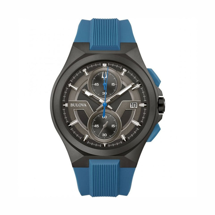 Men's Maquina Blue Strap Watch 98b380