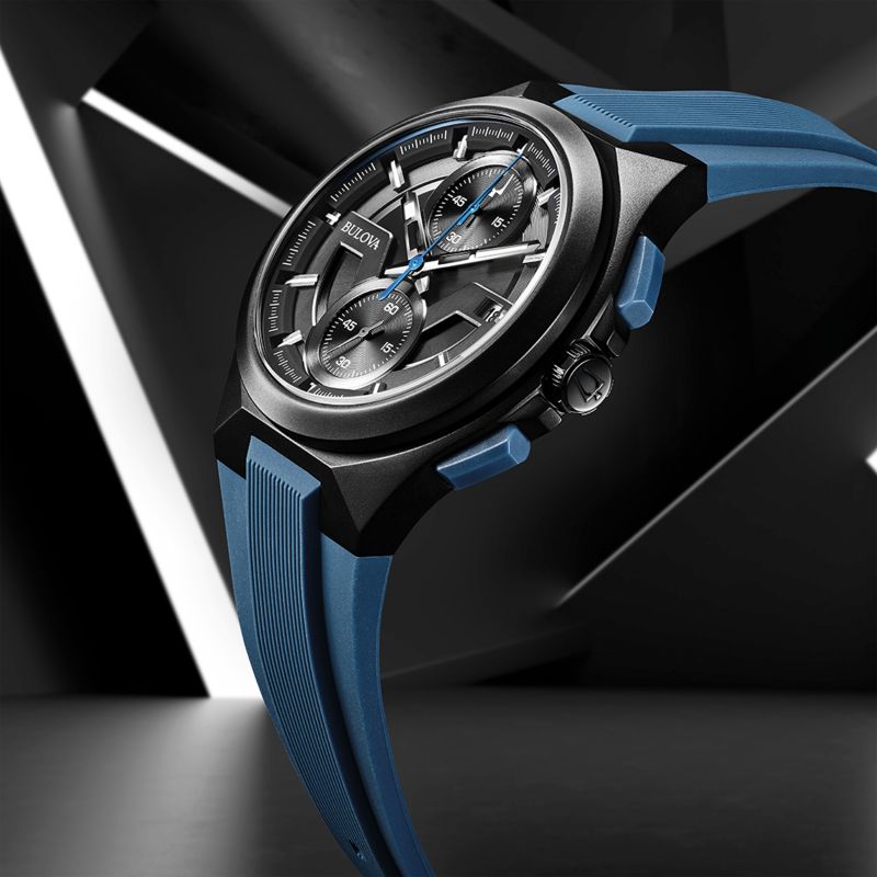 Men's Maquina Blue Strap Watch 98b380 – product image 4