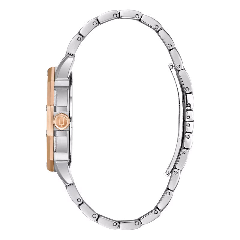 Bulova Crystal Men's Silver Watch 98C133 – product image 2