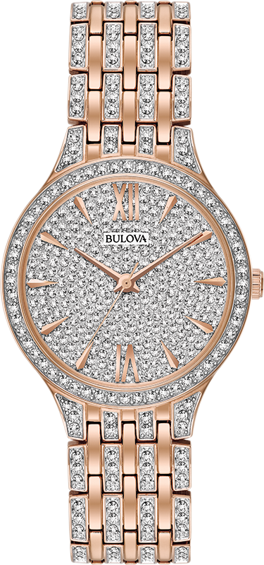 Bulova Crystal Women's Rose Gold Watch 98L235 – product image 2