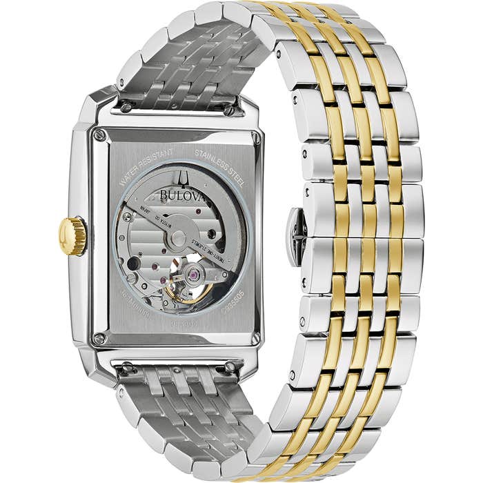 Bulova Sutton Automatic Men's Two-Tone Watch 98A308 – product image 3