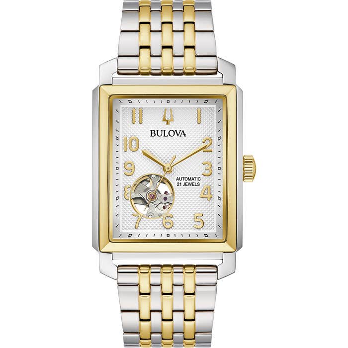 Bulova Sutton Automatic Men's Two-Tone Watch 98A308