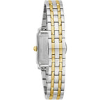 Bulova Sutton Women's Two-Tone Rectangle Watch 98P220 – product image 3