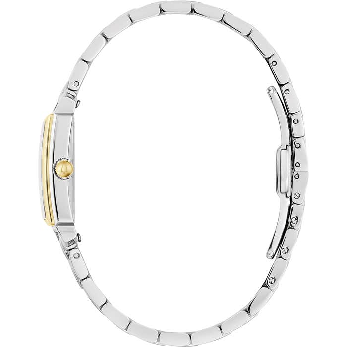 Bulova Sutton Women's Two-Tone Rectangle Watch 98P220 – product image 2