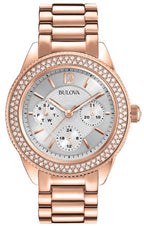 Bulova Crystal Women's Rose Gold Watch 97N101 – product image 2