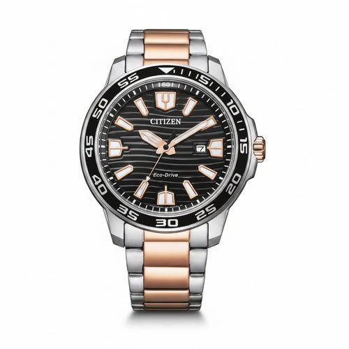 Citizen Eco-Drive Watch Men's Two Tone AW1524-84E