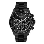 Hugo Boss Men's 1513754 Hero Chronograph Black Stainless Steel Watch