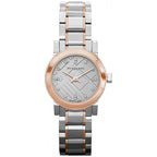 Burberry Women's Watch The City Diamonds 26mm Two Tone Gold BU9214