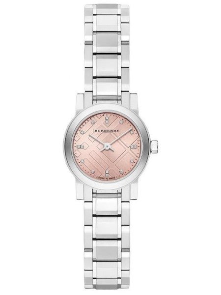 Burberry Women's Watch The City Check Diamonds Pink BU9223 – product image 2