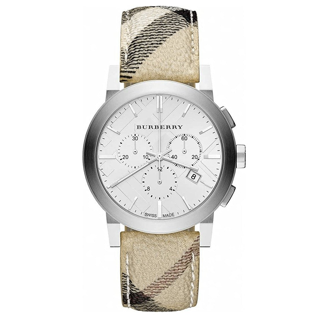 Burberry Men's Watch Chronograph The City Nova Check BU9360