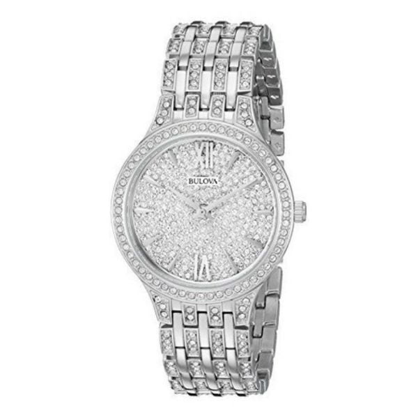 Bulova Crystal Women's Silver Watch 96L243 – product image 5