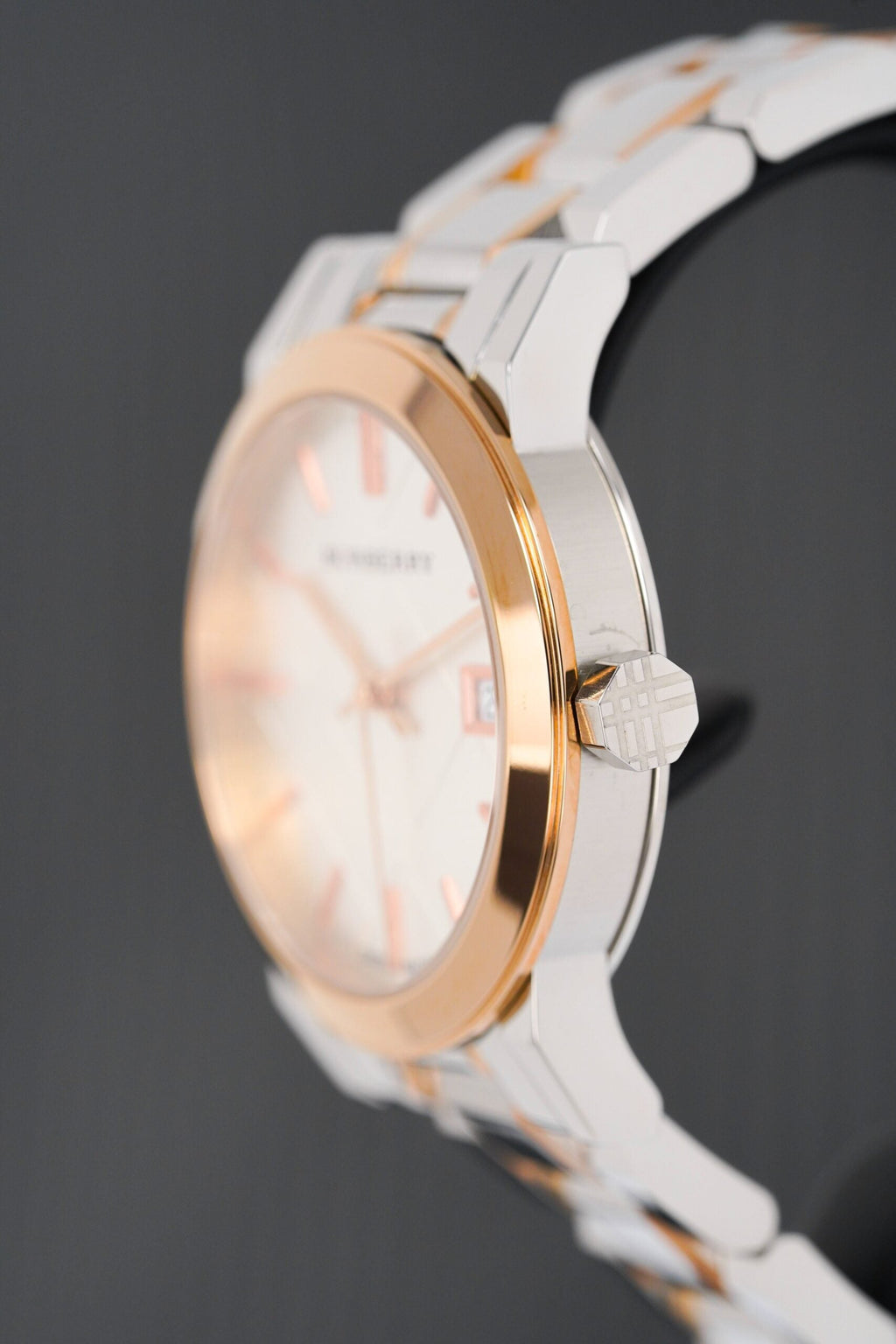 Burberry Women's Watch Check Stamped Two Tone BU9105 – product image 3