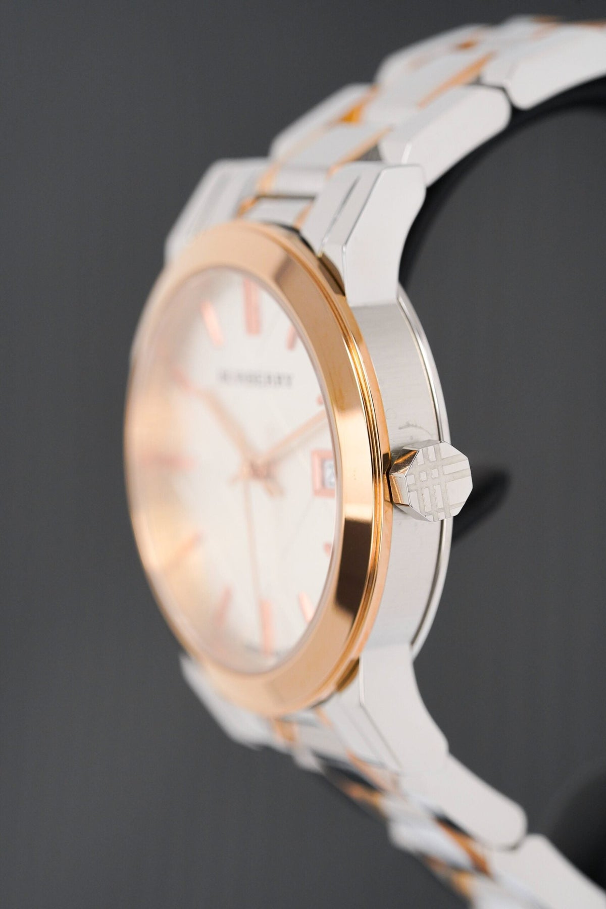 Burberry Women's Watch Check Stamped Two Tone BU9105 – product image 3