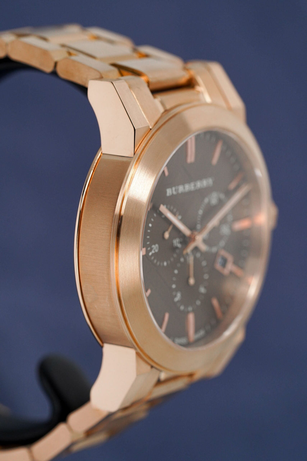 Burberry Men's Watch Chronograph The City Rose Gold BU9353 – product image 3