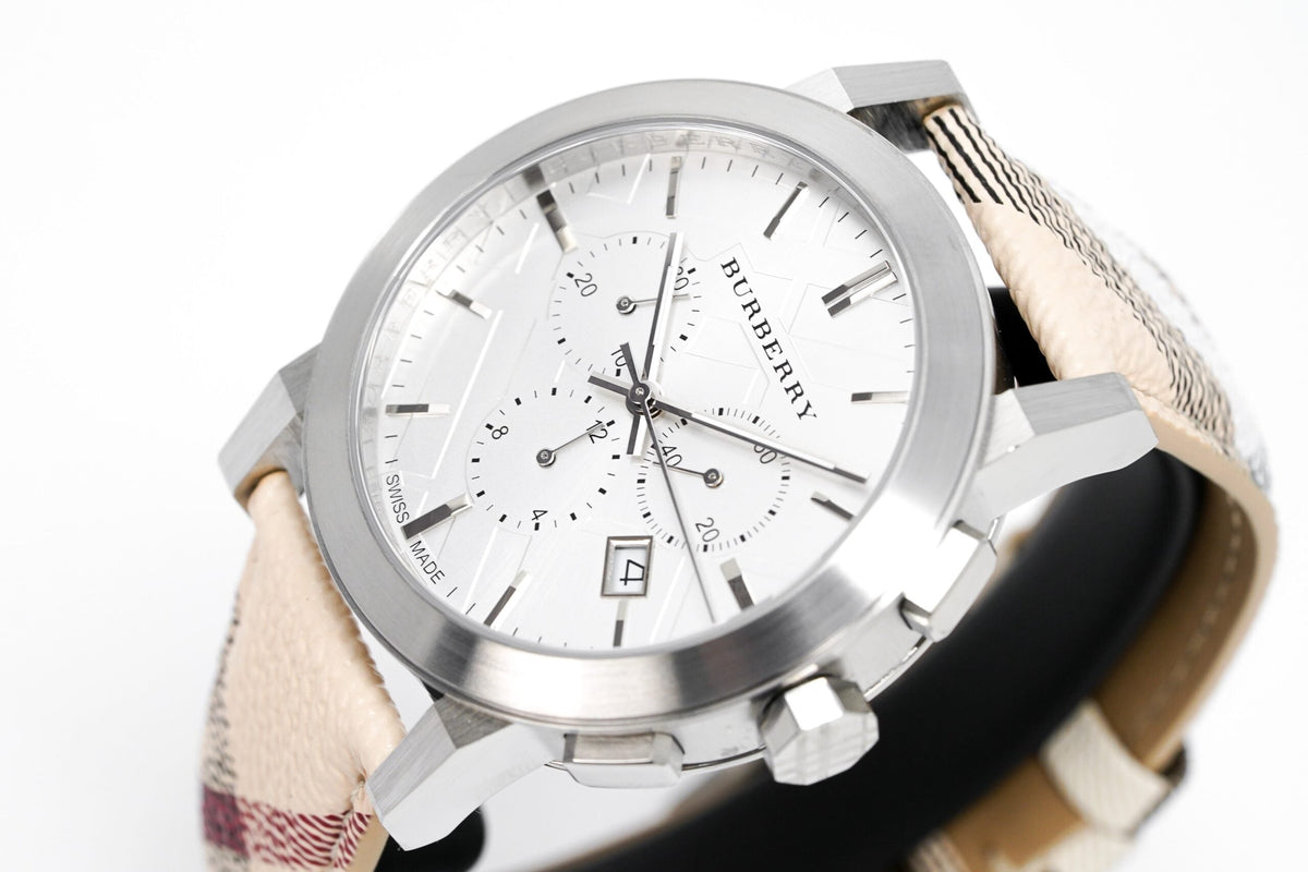 Burberry Men's Watch Chronograph The City Nova Check BU9360 – product image 3
