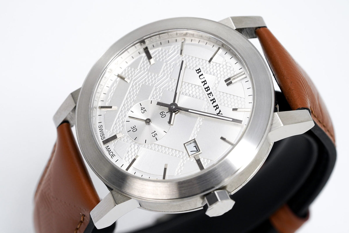 Burberry Men's Watch The City Silver Brown BU9904 – product image 2