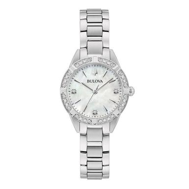 Bulova Sutton Women's Mother-of-Pearl Watch 96R253 – product image 2