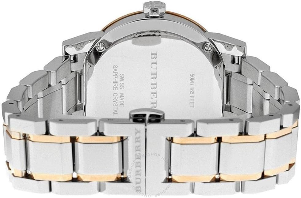 Burberry Women's Watch Diamond Check Stamped Two Tone BU9127 – product image 2