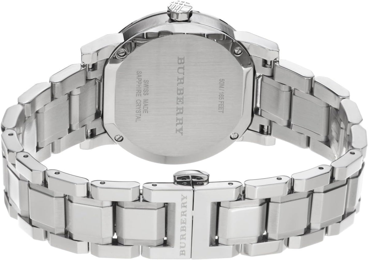 Burberry Women's Watch Check Stamped Silver BU9100 – product image 2