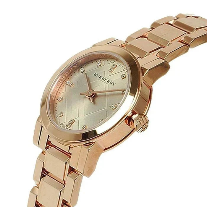 Burberry Women's Watch The City Diamonds 26mm Rose Gold BU9215 – product image 3