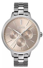 Hugo Boss Womens 1502421 Symphony Rose Gold Tone Stainless Steel Watch – product image 2
