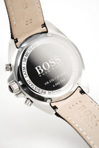 Hugo Boss Men S Watch Chronograph Black Driver Fabric Leather Hb1513087 – product image 2