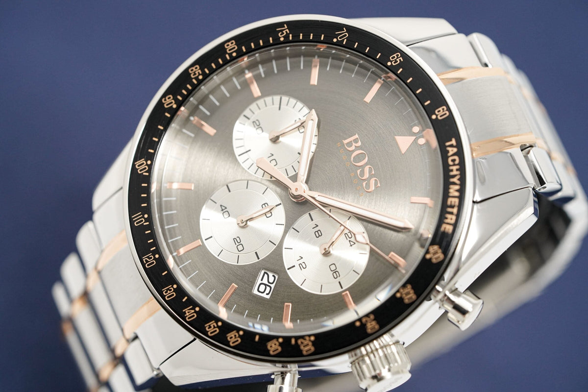 Hugo Boss Men S Watch Chronograph Trophy Grey Hb1513634 – product image 3
