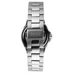 Hugo Boss Womens 1502444 Premiere Silver Tone Stainless Steel Watch With Rose Gold Di – product image 2