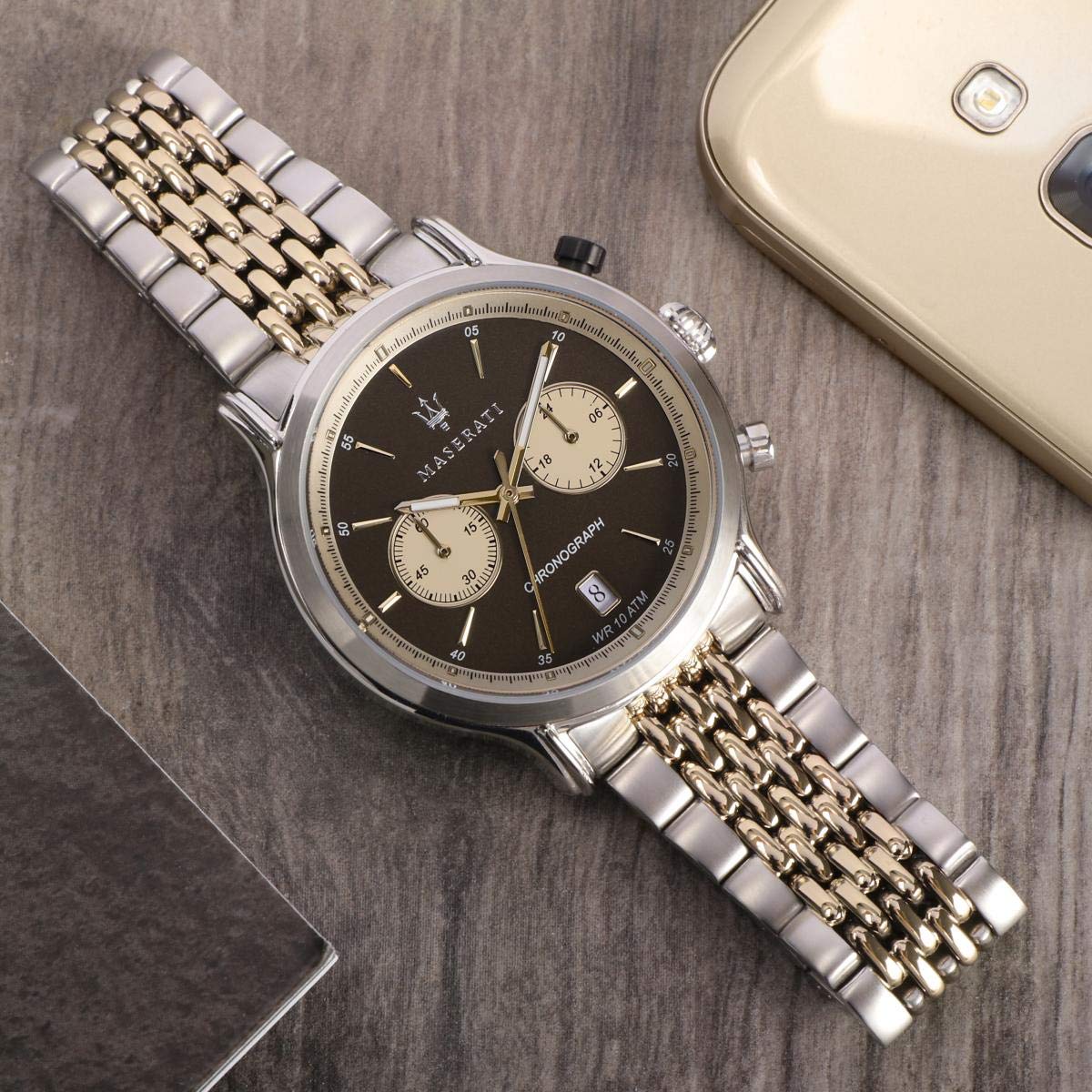 Maserati R8873638003 Epoca Men's Two Tone Watch – product image 4