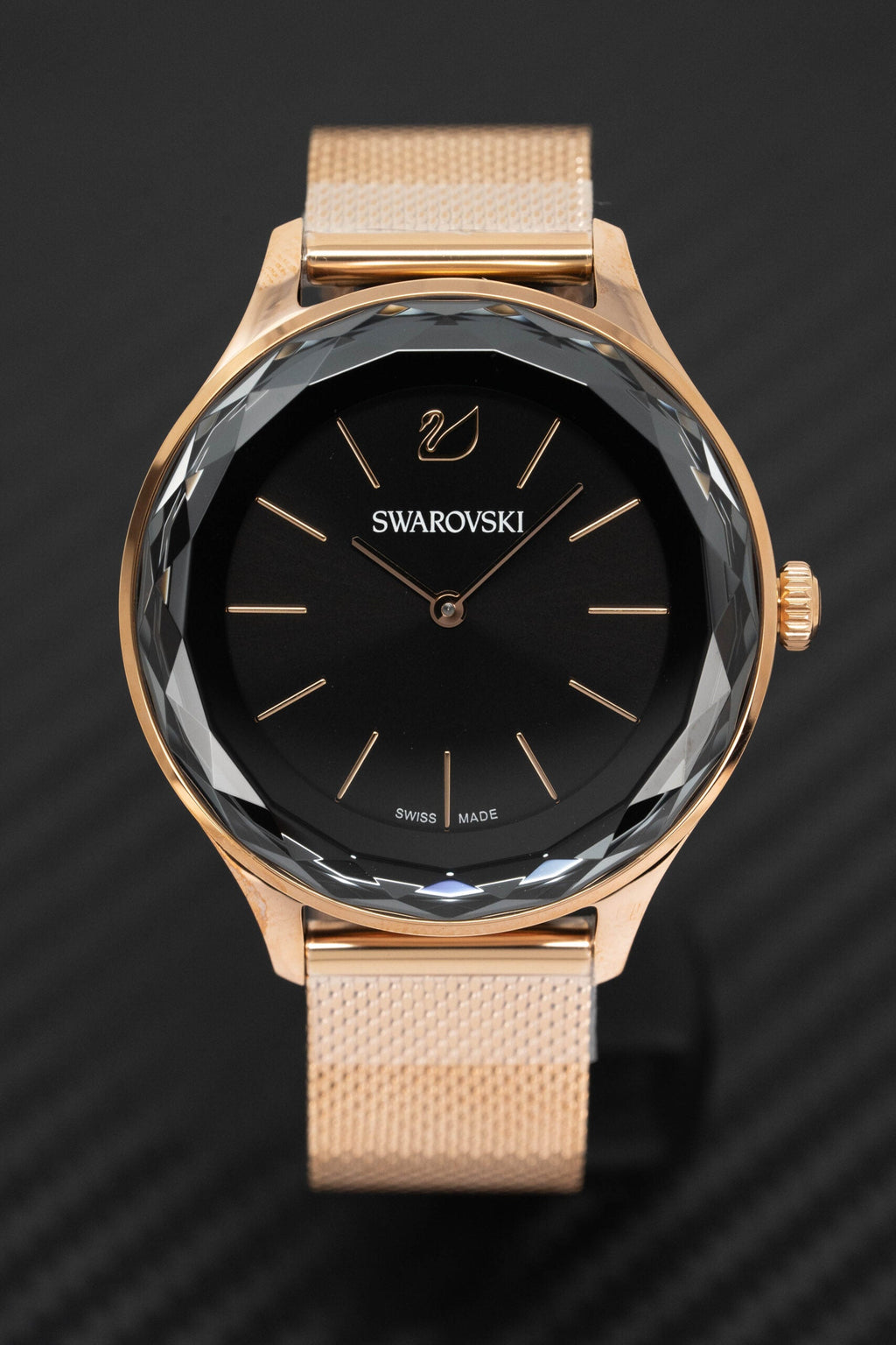 Swarovski Watch Octea Nova Mini Rose Gold Black 5430424 – product image 4