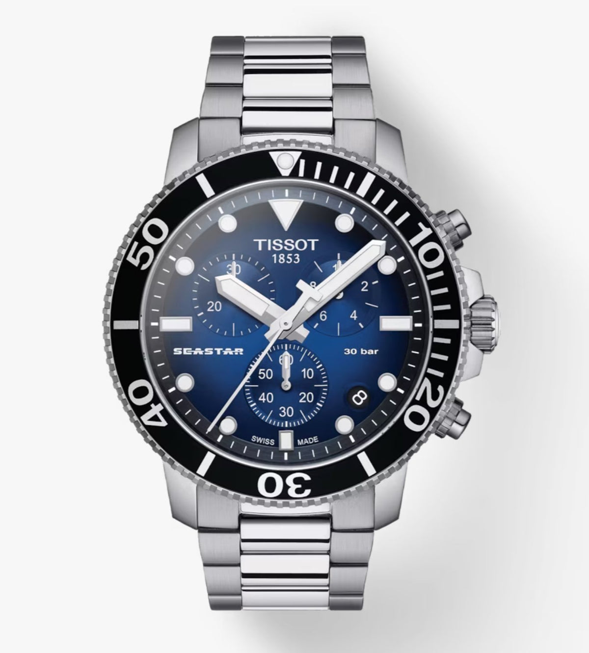 Tissot Chronograph Watch Seastar 1000 Blue T1204171104101 – product image 2