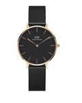 Daniel Wellington Women's Black Petite Ashfield Watch Dw00100245
