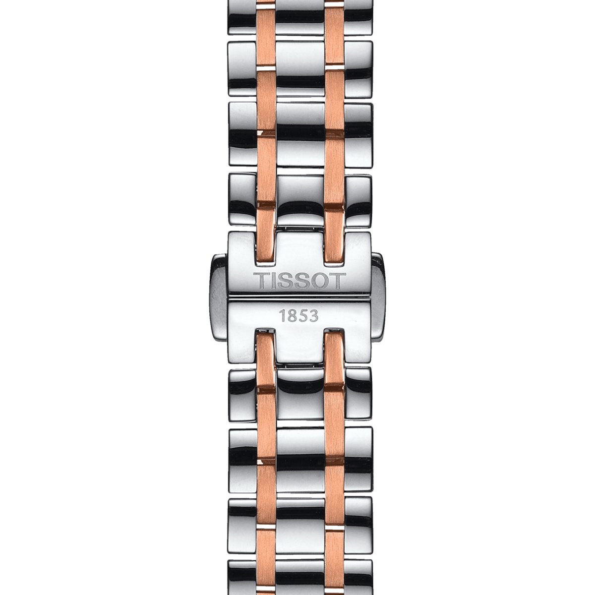 Tissot Women's Automatic Watch Chemin Des Tourelles Powermatic 80 Two Tone Rose Helvetic Pride T0992072211802 – product image 2