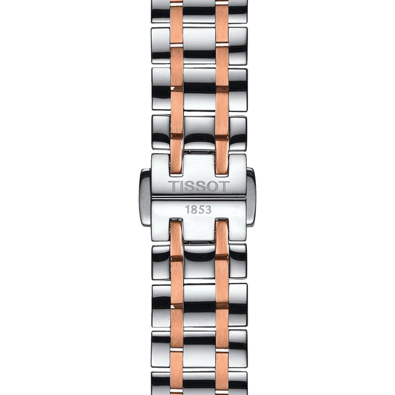 Tissot Women's Automatic Watch Chemin Des Tourelles Powermatic 80 Two Tone Rose Helvetic Pride T0992072211802 – product image 2