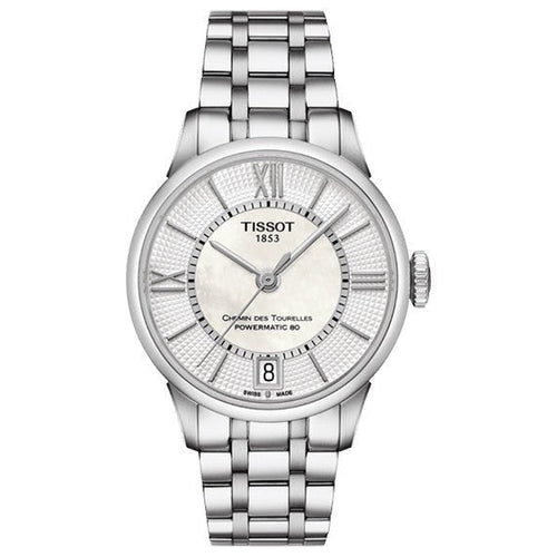 Tissot Women's Automatic Watch Chemin Des Tourelles Powermatic 80 T0992071111300