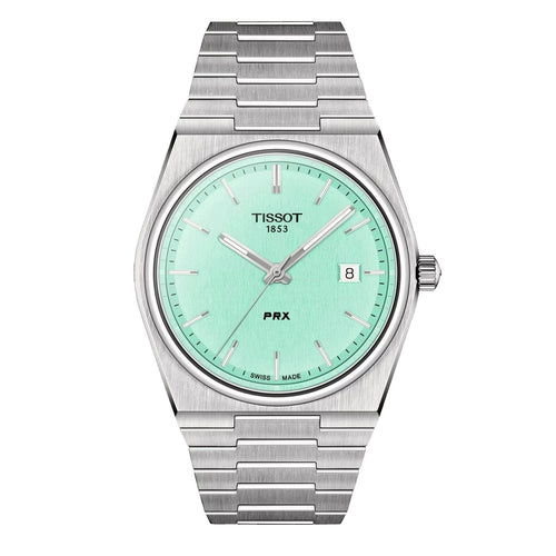 Tissot Men's Watch Prx Mint Green T137 410 11 091 01