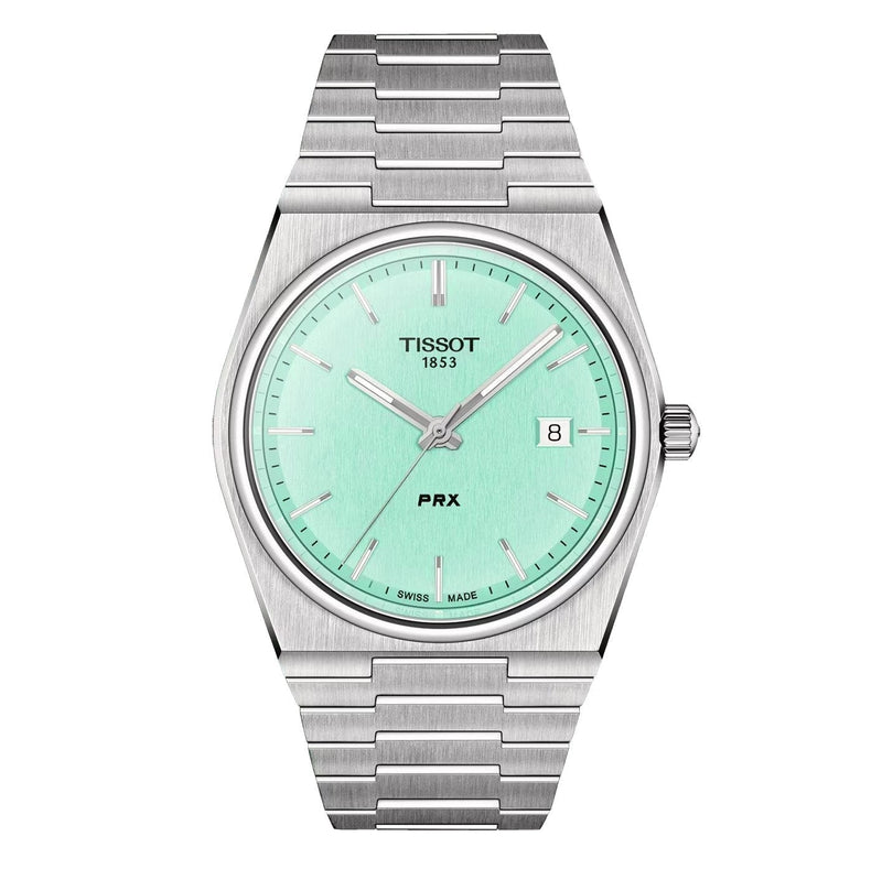 Tissot Men's Watch Prx Mint Green T137 410 11 091 01