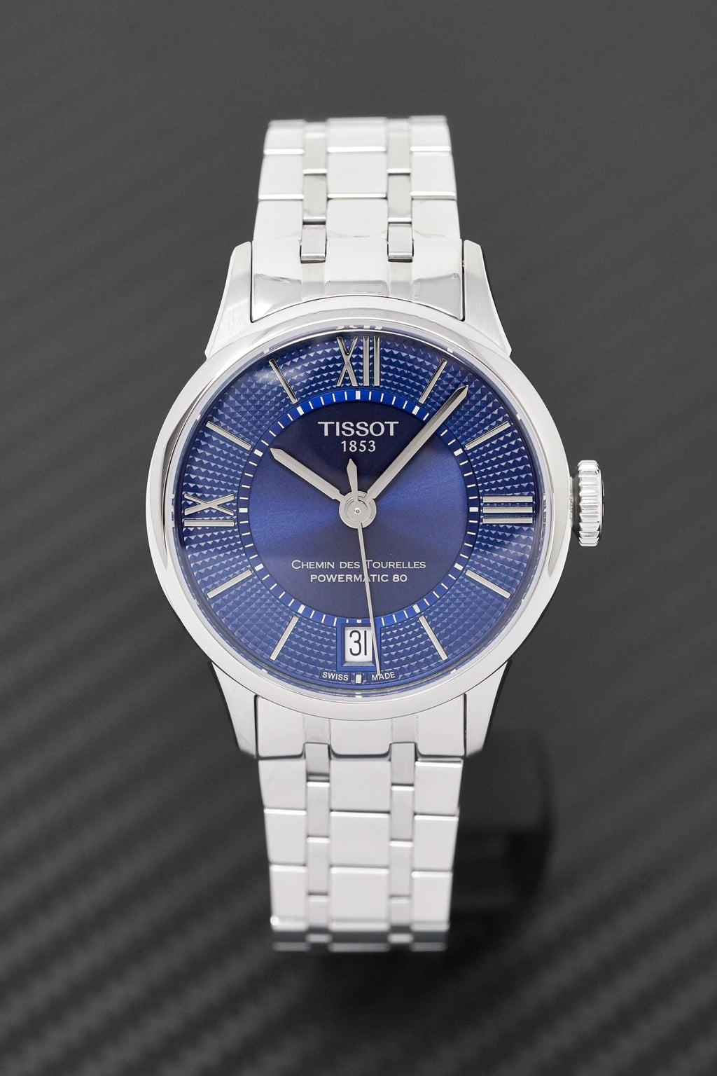 Tissot Women's Automatic Watch Chemin Des Tourelles Powermatic 80 Blue T0992071104800 1 – product image 5