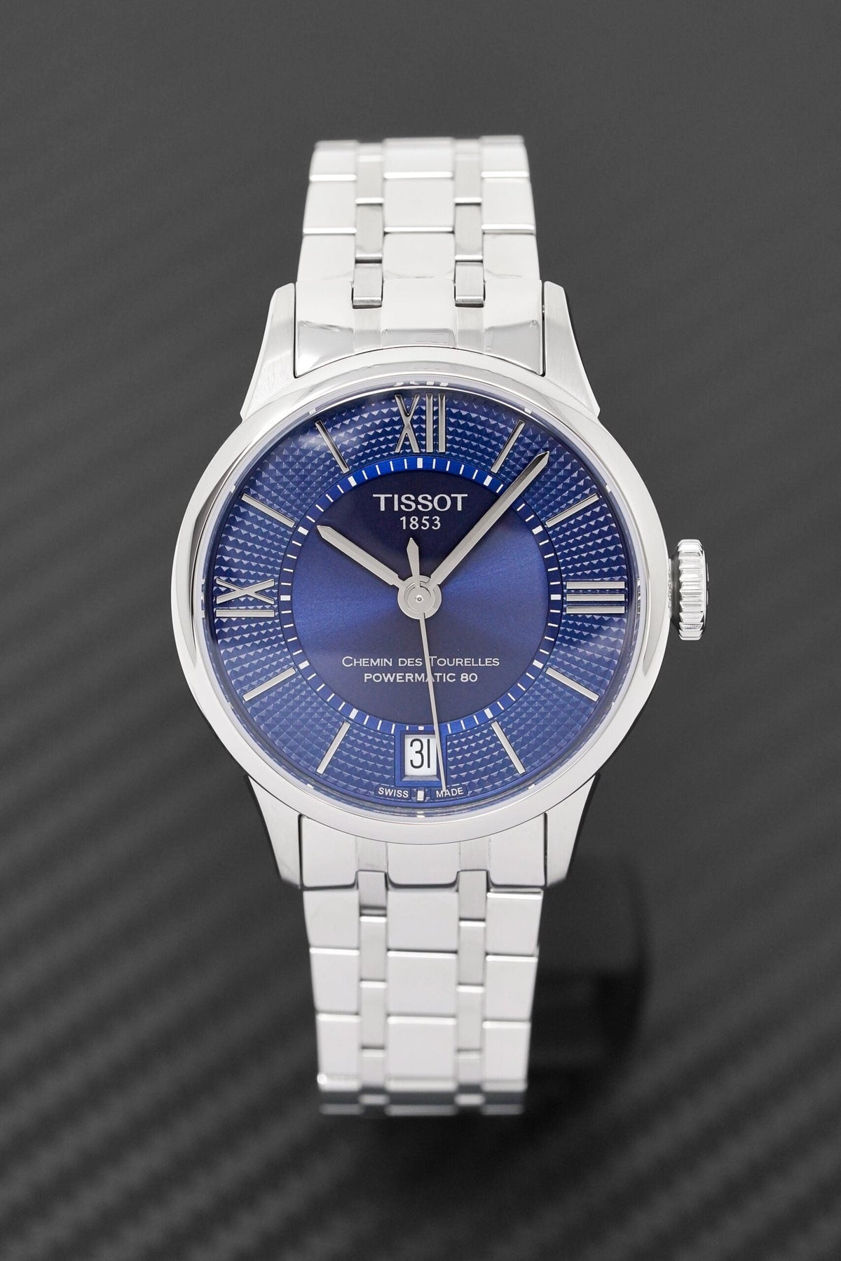 Tissot Women's Automatic Watch Chemin Des Tourelles Powermatic 80 Blue T0992071104800 1 – product image 5