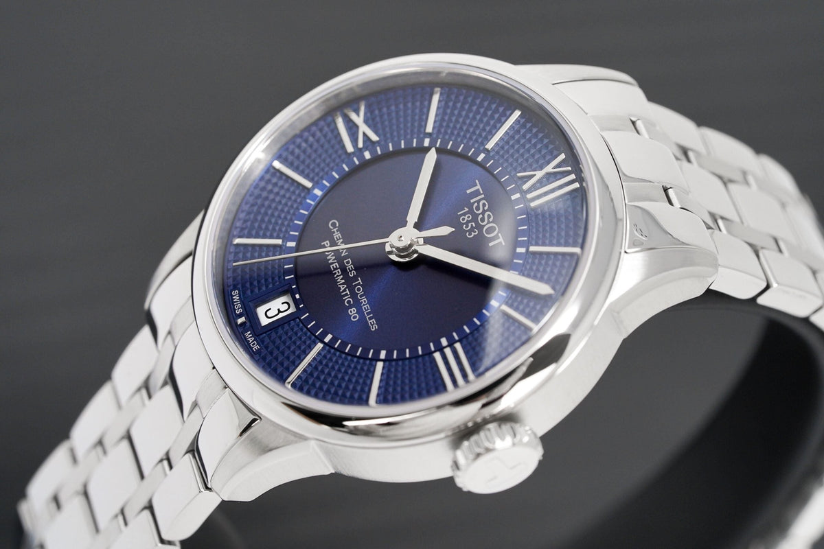 Tissot Women's Automatic Watch Chemin Des Tourelles Powermatic 80 Blue T0992071104800 1 – product image 3
