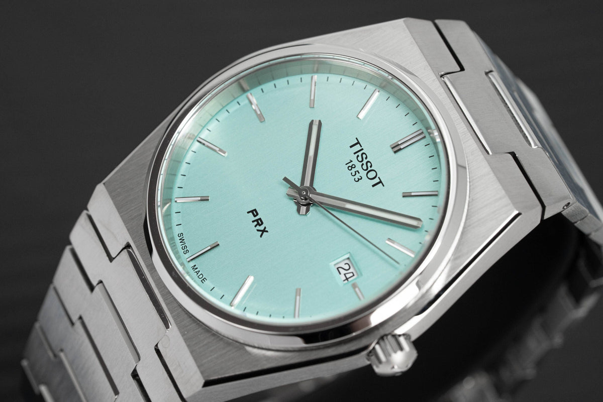 Tissot Men's Watch Prx Mint Green T137 410 11 091 01 – product image 4
