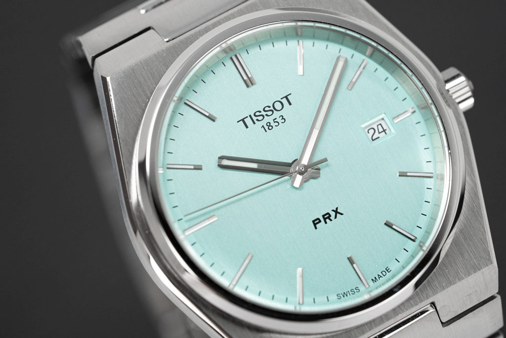 Tissot Men's Watch Prx Mint Green T137 410 11 091 01 – product image 5