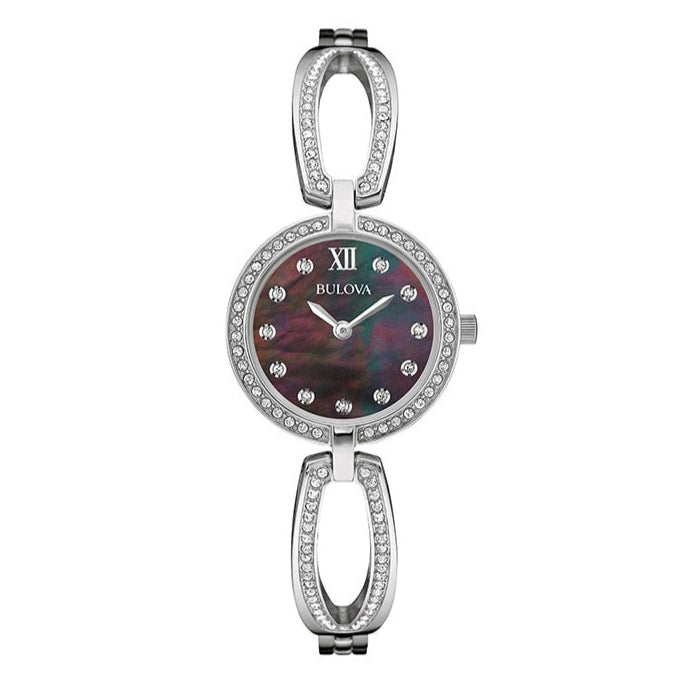 Bulova Crystal Women's Black Watch 96L224 – product image 5