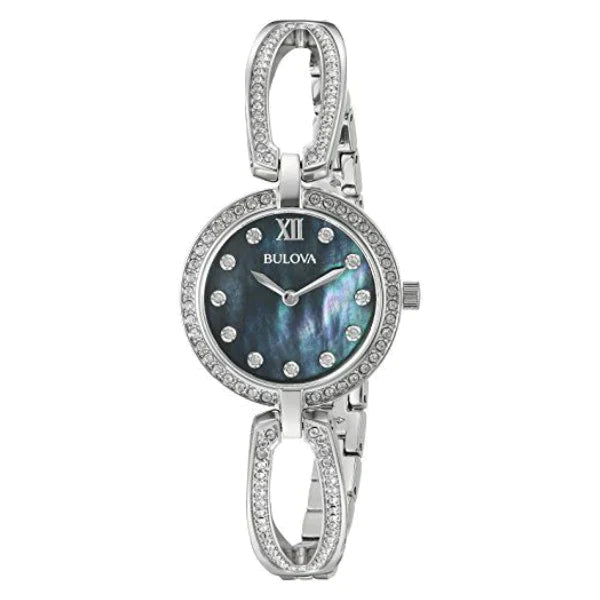 Bulova Crystal Women's Black Watch 96L224 – product image 3