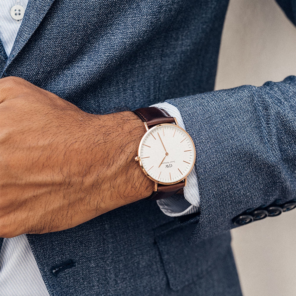 Daniel Wellington Classic Bristol Men's Brown Watch Dw00100009 – product image 2