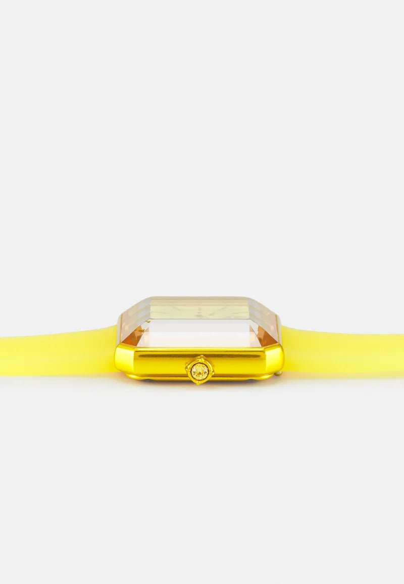 Swarovski Watch Lucent With Silicone Strap Yellow 5624382 – product image 4