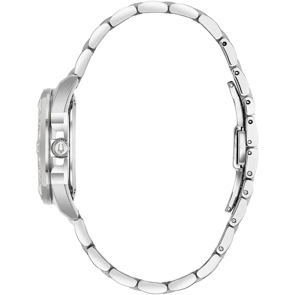Bulova Marine Star Women's Silver Watch 96R215 – product image 2