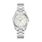 Bulova Surveyor Women's Mother Of Pearl Watch 96P228