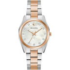 Bulova Surveyor Women's Mother Of Pearl Watch 98P207
