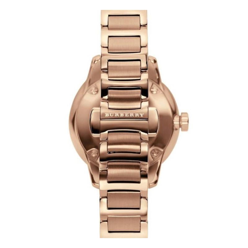Women's Rose Gold Swiss Stainless Steel Burberry Bracelet Watch BU10116 – product image 2